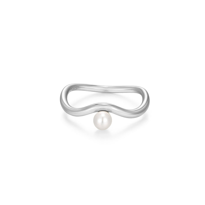 Pearl Wave Ring