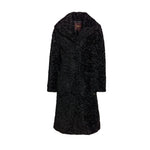 A stunning 3/4 length coat in a super soft shearling faux fur . Mde in Canada 