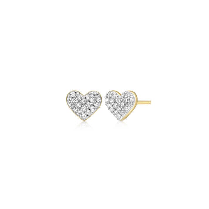 Heart Stud Earrings