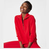 SPANX Half Zip Top