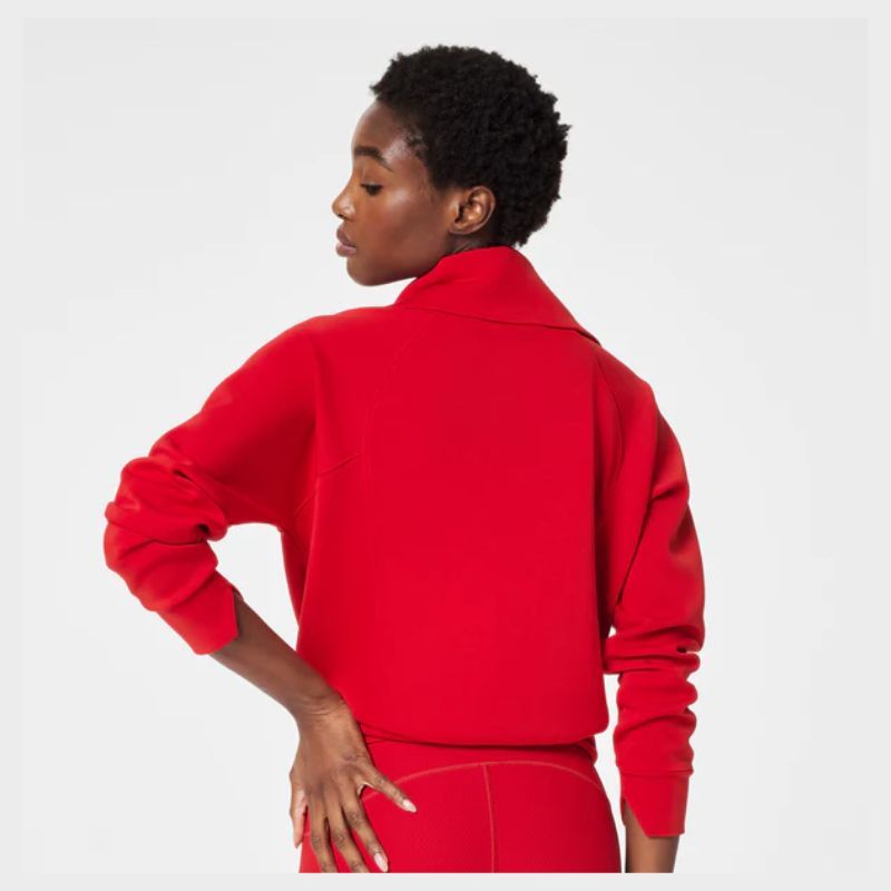 SPANX Half Zip Top