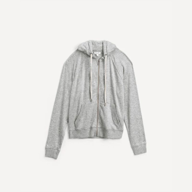 SUPERSOFT Zip up heather grey Hoodie