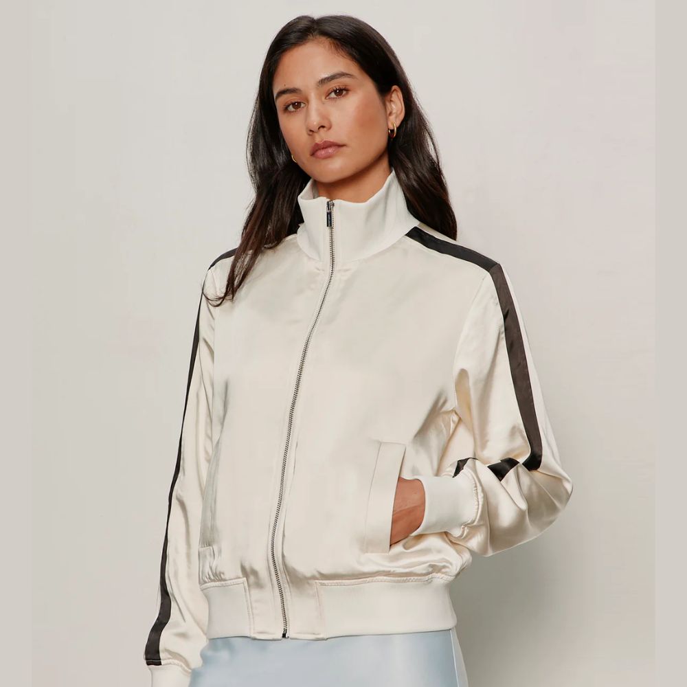 Satin Track Jacket