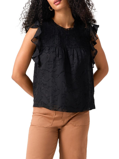 Spring Gathering Top in black by Sanctuary - Hickox Jewelry & Lifestyle 