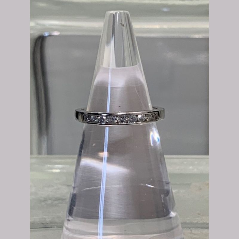White Gold Channel Set Diamond Ring