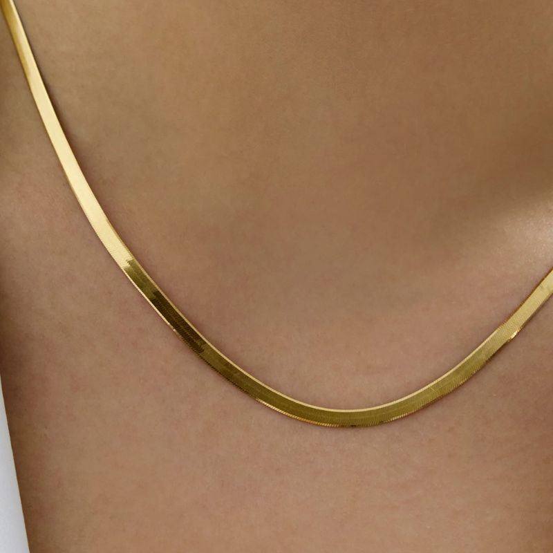 Herringbone Chain Necklace