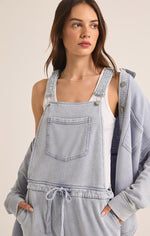 The Knit Denim Overalls