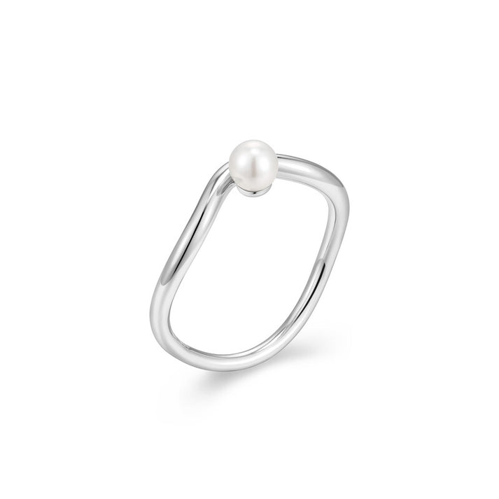 Pearl Wave Ring