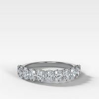 Lab Diamond Oval cut Diamonds  Shared Prong