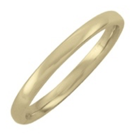 2mm Wedding Band 10k