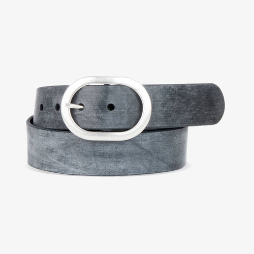 Reese Gump leather belt in  Thundercloud Brave Leather