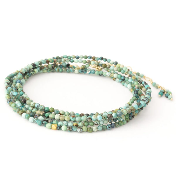 Turquoise Wrap Bracelet ~ Necklace