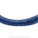 ANNE SPORTun ~ Gemstone Choker Necklace~ Blue Sapphire 