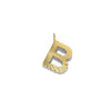 Lifestyle Studio - Fluted B Letter Pendant in 10K Yellow Gold   available at Hickox, Mississauga, Canada  