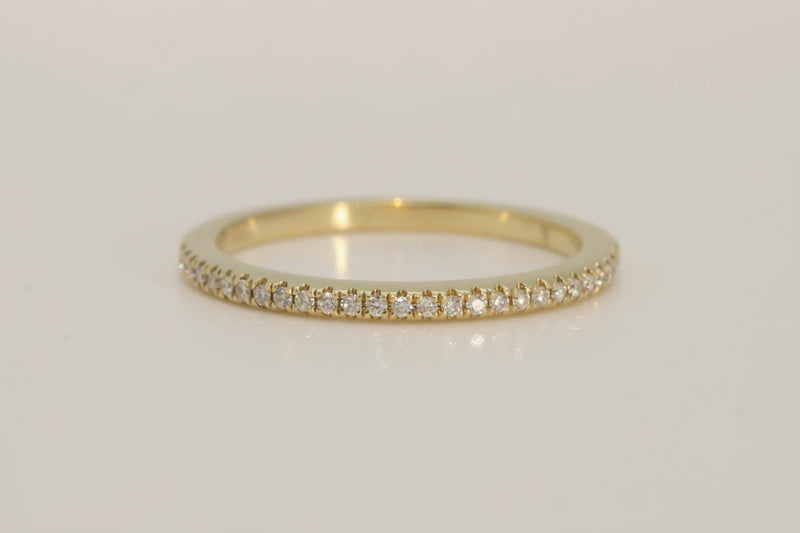 Diamond Band Gold  Ring