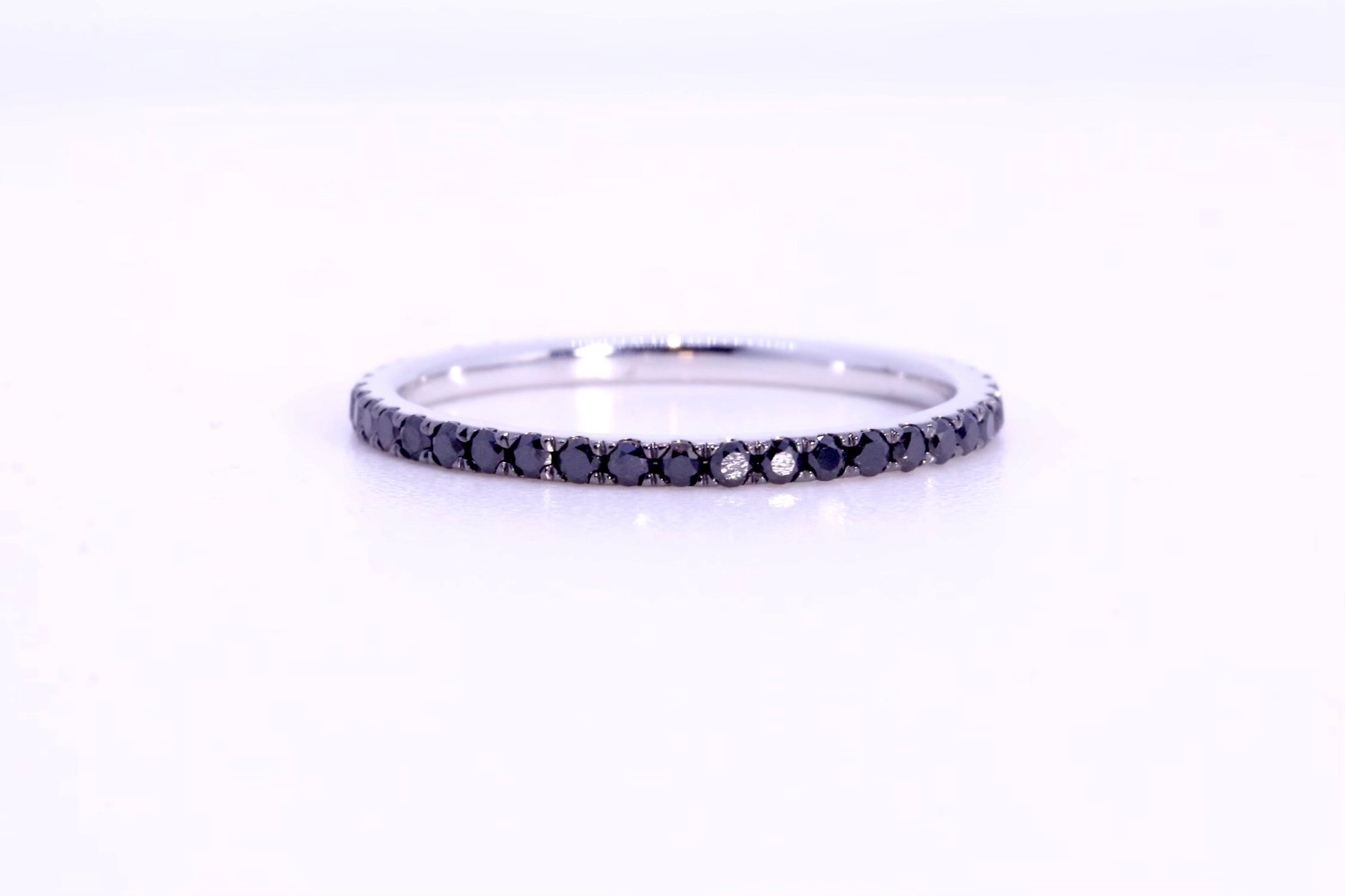 Black Diamond Eternity Ring