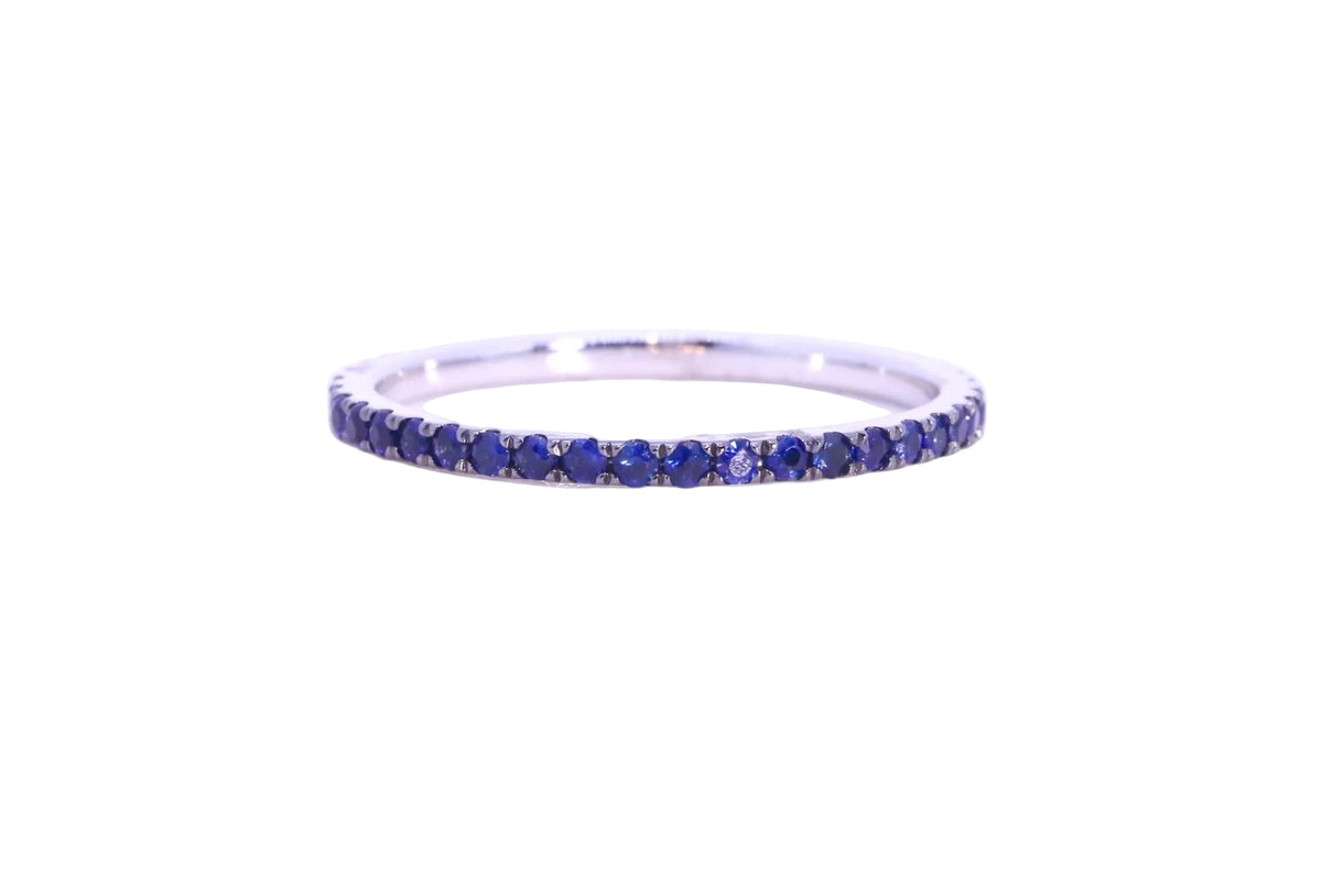 Sapphire Beauty Eternity Band