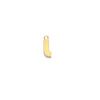  10K Yellow gold small initial charm/ pendent - L