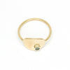 Oval Ruby Signet Ring