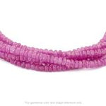 ANNE SPORTun ~ Gemstone Choker Necklace~ Pink Sapphire