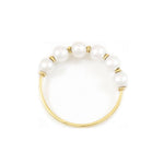 Pearl Shimmer Bead Ring