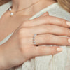 Pearl Shimmer Bead Ring