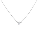 You're a Star Baby Necklace in White Gold- The Right Hand Gal  