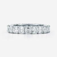 Asscher Cut Diamond Eternity Band
