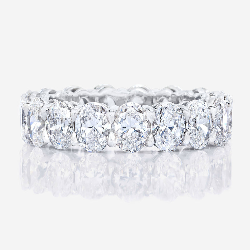 Oval Cut Eternity Band starting at