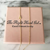 The Meghan Mini Initial Necklace  in Yellow Gold  with 1 Initial- The Right Hand Gal 