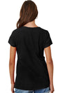 Tilly Original Slub Crew Neck Tee back View