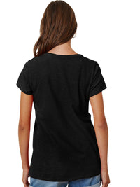 Tilly Original Slub Crew Neck Tee back View
