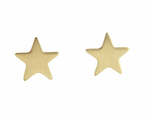 StarStud  Earrings in Yellow Gold- The Right Hand Gal 