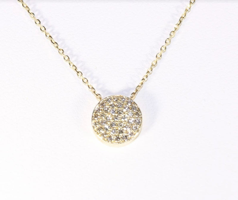 Yellow Diamond Gold Necklace