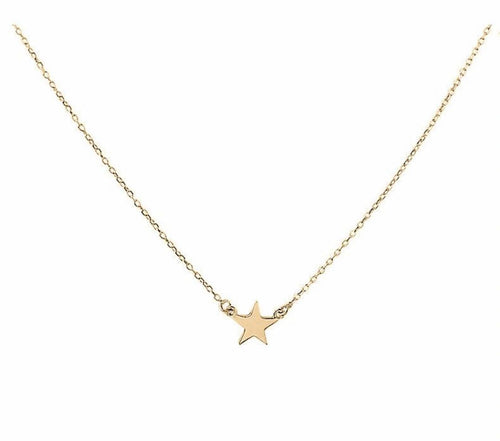 You're a Star Baby Necklace in yellow Gold- The Right Hand Gal  