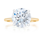Round Cut Diamond Solitaire  Ring